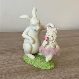 Snowbunnies Ballerina Bunny Department 56 Easter Figurine
